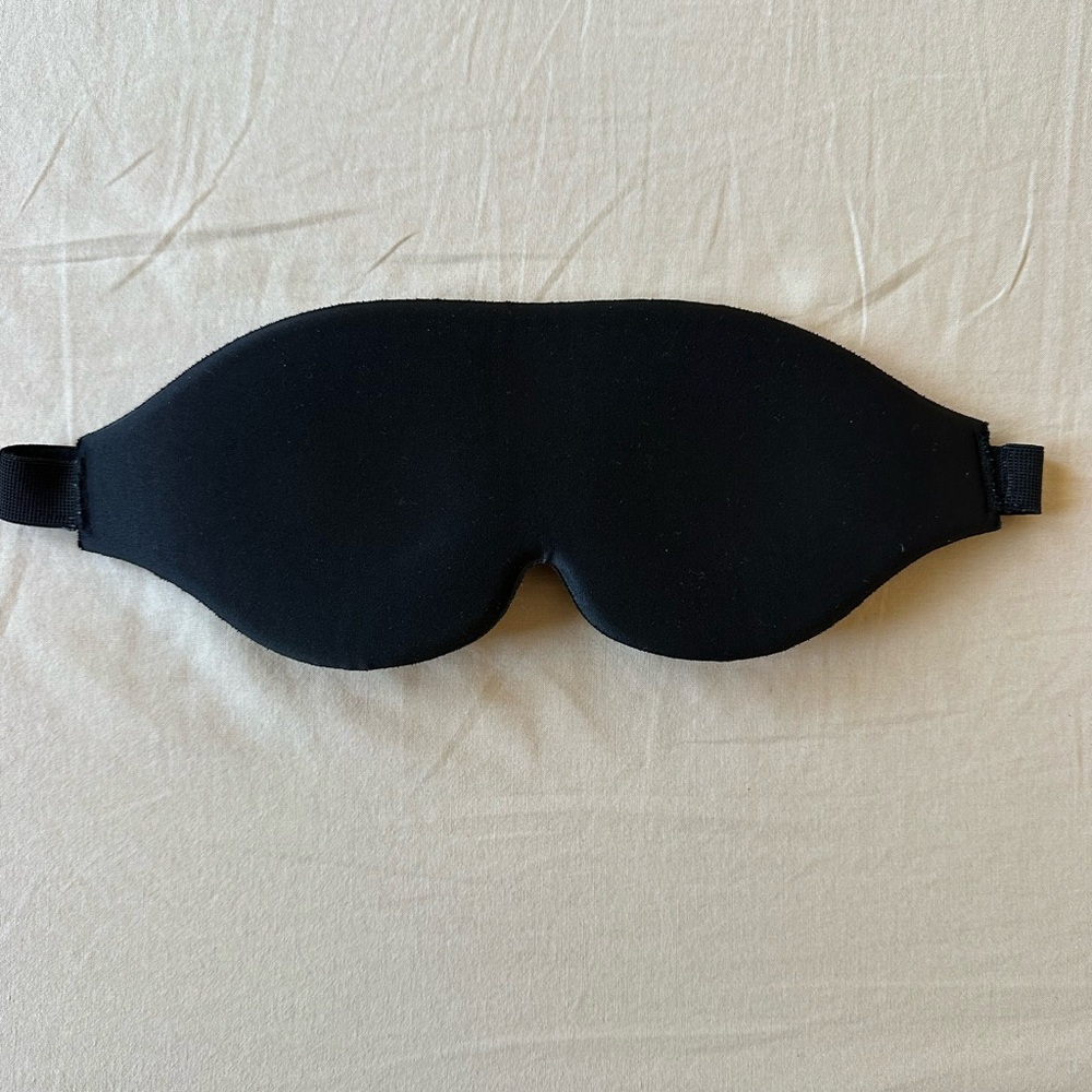 Black Contour Sleep Mask